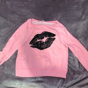 Pink Victoria’s Secret Crew Neck Sweater